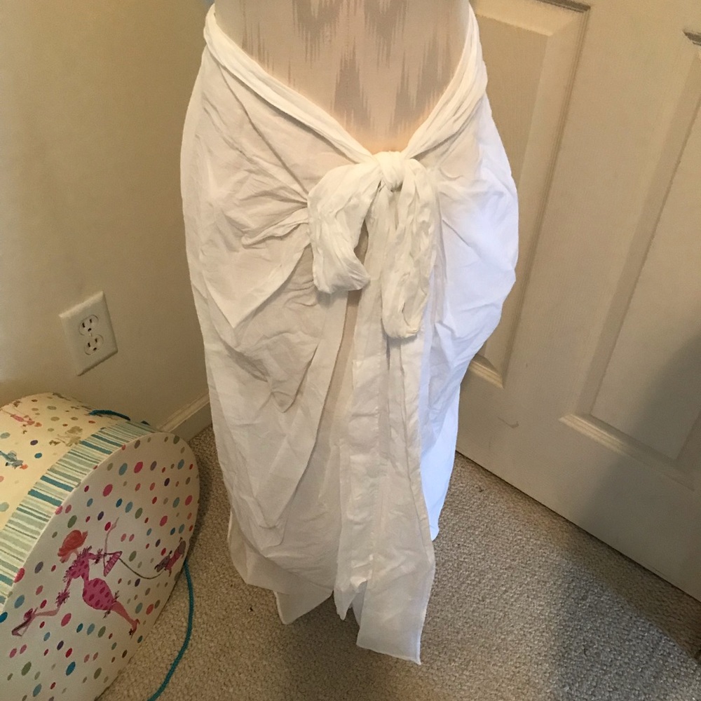 COPY - J. Crew sarong skirt Womens Size S white nwt $69.50